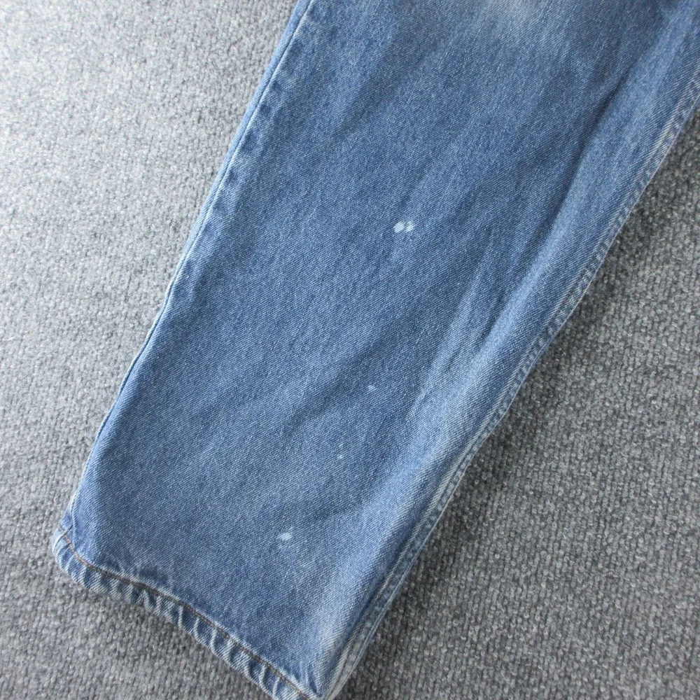 Levis 550 Jeans Mens 38x32 Blue Relaxed Tapered Medium Wash Denim Workwear Pants